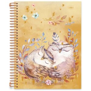 Caderno 10X1 Capa Dura Woodland 160FLS. - Imagem 4