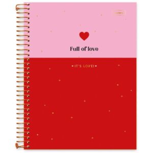 Caderno 01X1 Capa Dura Its Love 80FLS - Imagem 3