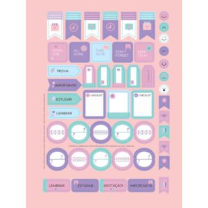 Caderno 01X1 Capa Dura Its Love 80FLS - Imagem 7