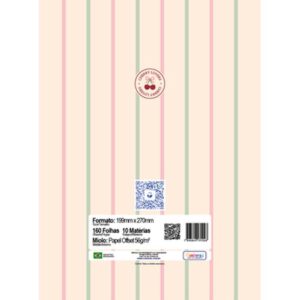 Caderno 10X1 Capa Dura Cherry Lovers 160FLS. - Imagem 11