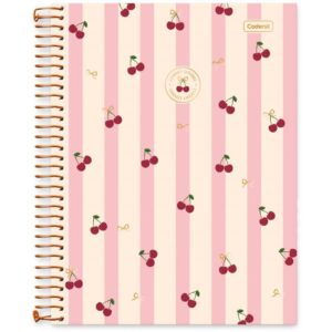 Caderno 10X1 Capa Dura Cherry Lovers 160FLS. - Imagem 3