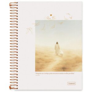 Caderno 10X1 Capa Dura Aba Pai 160FLS. - Imagem 3
