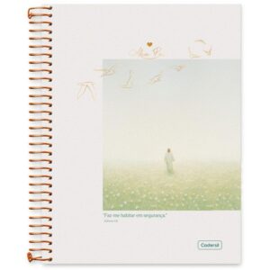 Caderno 10X1 Capa Dura Aba Pai 160FLS. - Imagem 4