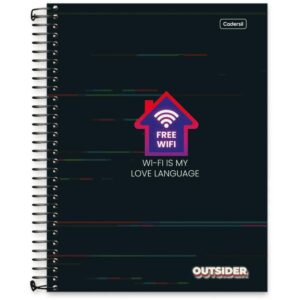 Caderno 10X1 Capa Dura Outsider 160FLS. - Imagem 4