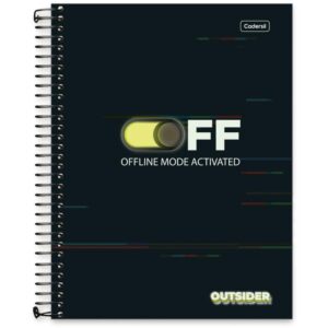Caderno 10X1 Capa Dura Outsider 160FLS. - Imagem 5
