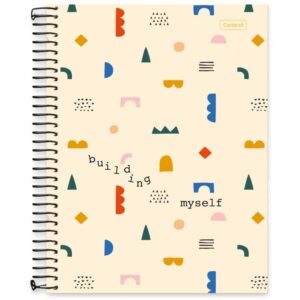Caderno 10X1 Capa Dura Flip College Feminino 160FLS. - Imagem 4
