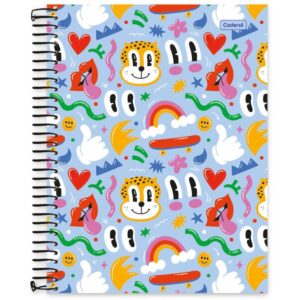 Caderno 10X1 Capa Dura Flip College Feminino 160FLS. - Imagem 5