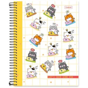 Caderno 10X1 Capa Dura Flip College Feminino 160FLS. - Imagem 7