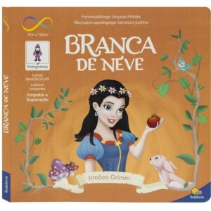 Livro Infantil Ilustrado Neuro Branca Neve Cd 20X20 36P - Imagem 1