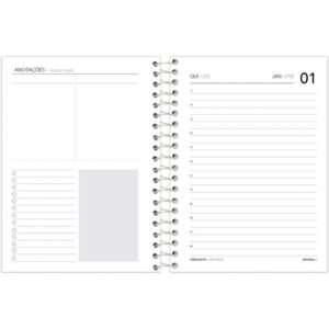 Agenda 2027 Cliff Esp.preta 160F.117X164MM - Imagem 4