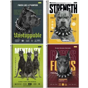 Caderno 15X1 Capa Dura Hard Dog 240FLS. - Imagem 1