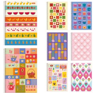 Caderno 10X1 Capa Dura Mid Feminino 160FLS. - Imagem 1