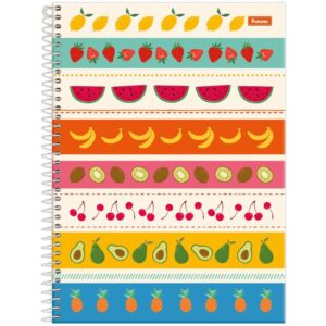 Caderno 10X1 Capa Dura Mid Feminino 160FLS. - Imagem 4