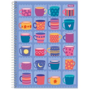 Caderno 10X1 Capa Dura Mid Feminino 160FLS. - Imagem 6