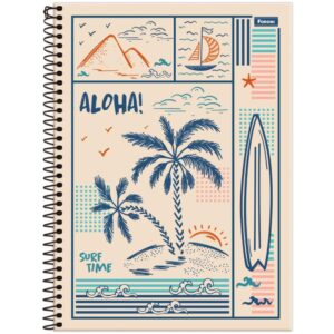 Caderno 10X1 Capa Dura Mid Masculino 160FLS. - Imagem 6