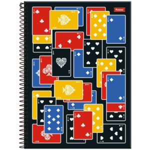 Caderno 10X1 Capa Dura Mid Masculino 160FLS. - Imagem 8