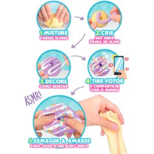 Slime Mini Kit Donut Sugary - Imagem 4