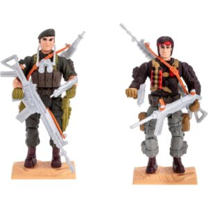Miniatura Colecionavel Sos Commandos Chuck e Hammer - Imagem 2