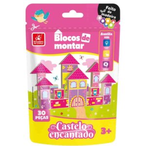 Brinquedo para Montar Castelo Encantado de Madeira 3 - Imagem 2