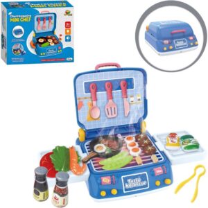 Brincando de Casinha Churrasqueira C/Luz e Som 20AC - Imagem 1