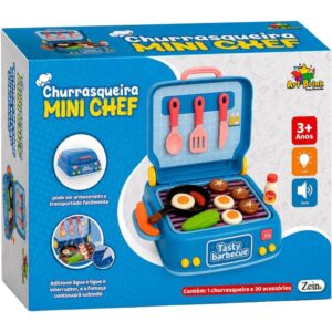 Brincando de Casinha Churrasqueira C/Luz e Som 20AC - Imagem 2