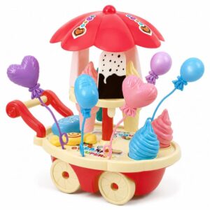 Brincando de Profissoes Carrinho de Sorvete 14PCS - Imagem 2