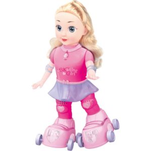 Boneca com Mecanismo Amy Patinadora C/Luz e Som 29C - Imagem 3