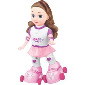 Boneca com Mecanismo Amy Patinadora C/Luz e Som 29C - Imagem 4