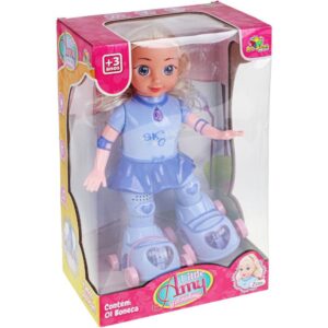 Boneca com Mecanismo Amy Patinadora C/Luz e Som 29C - Imagem 5