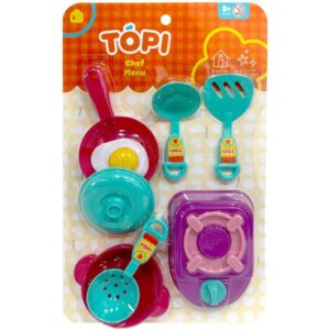 Brincando de Casinha Topi Chef Menu - Imagem 1