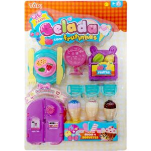 Brincando de Casinha Topi Festa Gelada com Frutinha - Imagem 1
