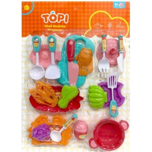 Brincando de Casinha Top Chef de Cozinha Preparar - Imagem 1