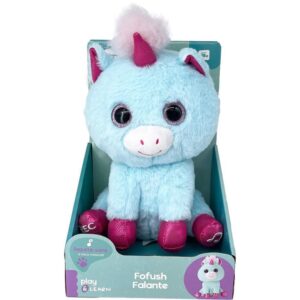 Pelucia com Mecanismo Fofush Falante Unicornio 30CM - Imagem 2