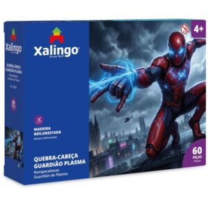 Quebra-Cabeca Madeira Guardiao Plasma 60PCS - Imagem 1