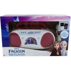 Brinquedo Diverso Frozen Boom Box Karaoke - Imagem 3