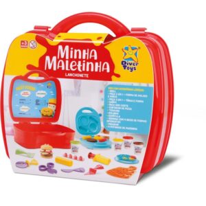 Massa para Modelar Criativa Lanchonete Minha Maletinha - Imagem 1