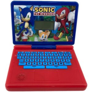 Laptop Infantil Sonic Minigame Bilingue - Imagem 1