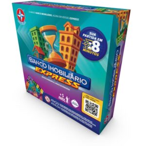 Jogo de Tabuleiro Banco Imobiliario Express - Imagem 1