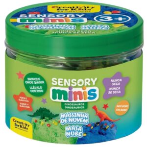 Brinquedo Criativo Cfk Mini Sensorial Dinossauros - Imagem 1