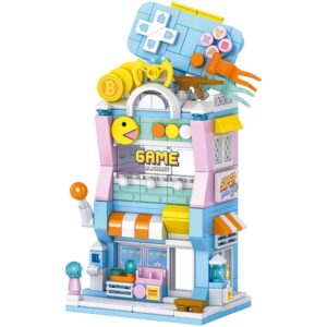Brinquedo para Montar Mini Cidade Loja de Jogos 263P - Imagem 1