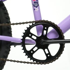 Bicicleta Aro 20 Melody Lilas/Azul C/Ces - Imagem 9