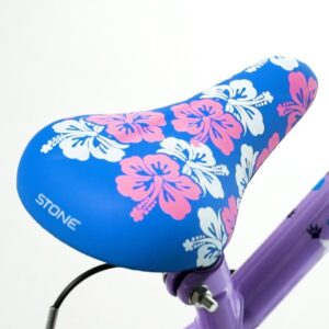 Bicicleta Aro 20 Melody Lilas/Azul C/Ces - Imagem 2