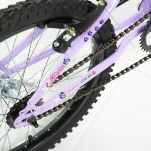 Bicicleta Aro 20 Melody Lilas/Azul C/Ces - Imagem 5