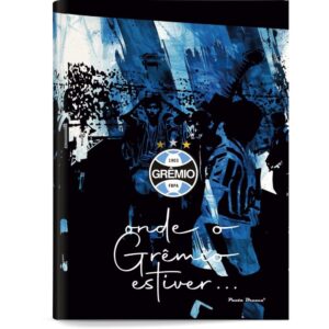Caderno Brochurao Capa Dura Gremio 80FLS - Imagem 2