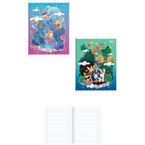 Caderno Brochura 1/4 Spice Kids 48FLS Masc/Fem - Imagem 1