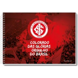Caderno Desenho Univ Capa Dura Internacional 96FLS Esp. - Imagem 1