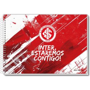 Caderno Desenho Univ Capa Dura Internacional 96FLS Esp. - Imagem 4