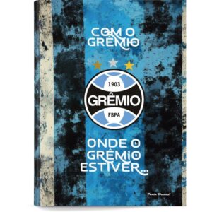 Caderno Brochura 1/4 Capa Dura Gremio 80FLS - Imagem 1