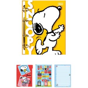 Caderno Argolado Snoopy 80FLS Colegial - Imagem 1