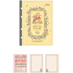 Bloco para Fichario Colegial Pooh 80FLS 177X240MM - Imagem 1